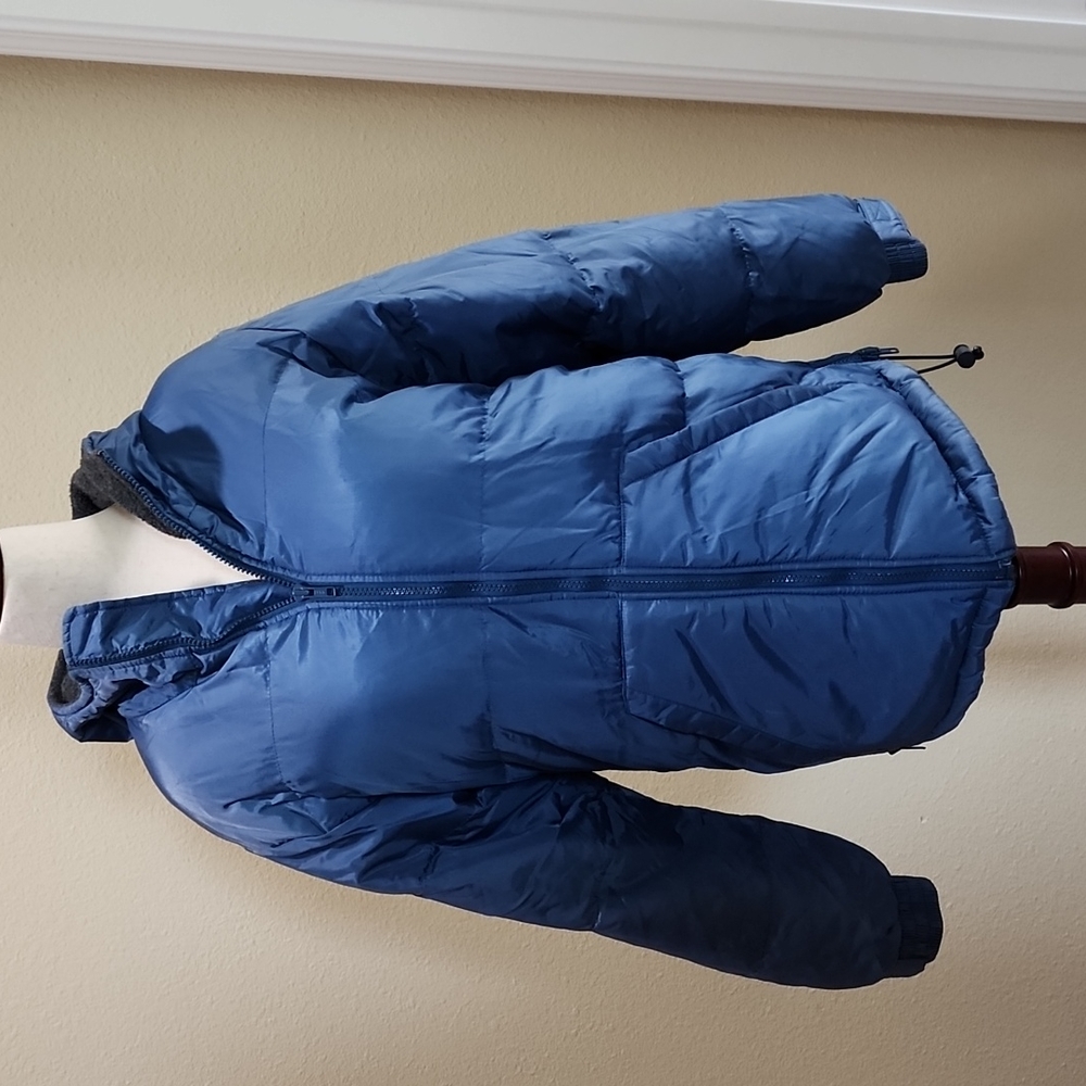 Vintage Club Monaco Sport CMX Blue Down Puffer Winter Jacket, Size XS/TP